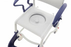 Стул-туалет для ванной Реботек Бонн (Bonn) серый/синий	
