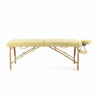 Массажный стол складной MED-MOS JF-AY01 (2.31.20) 2-х секционный, деревянная рама, бежевый