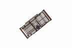 Кровать механич. E-49 (ММ-2620Н-05) ЛДСП Венге (спинки с прорезью) без матраса